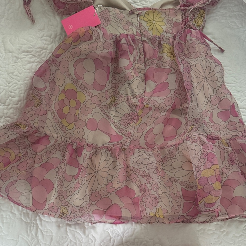 Amanda Uprichard Pink Floral Dress - Picture 5 of 5